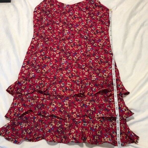 ISO size medium Dress Forum Floral Tiered Ruffle Mini Dress - Picture 13 of 13